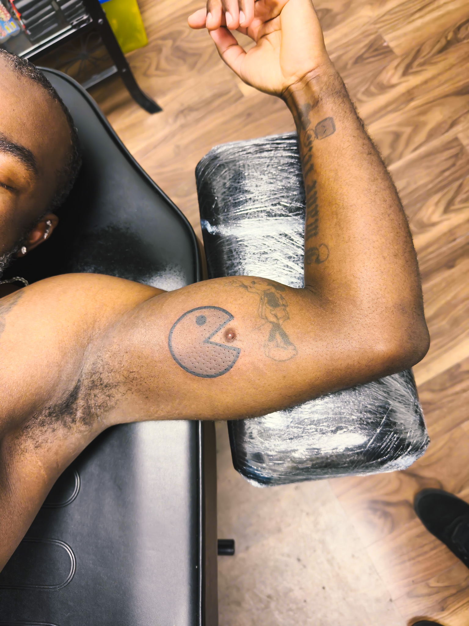 Pacman tattoo